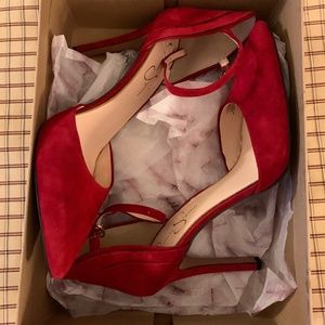 Jessica Simpson Red pumps (one of two styles)